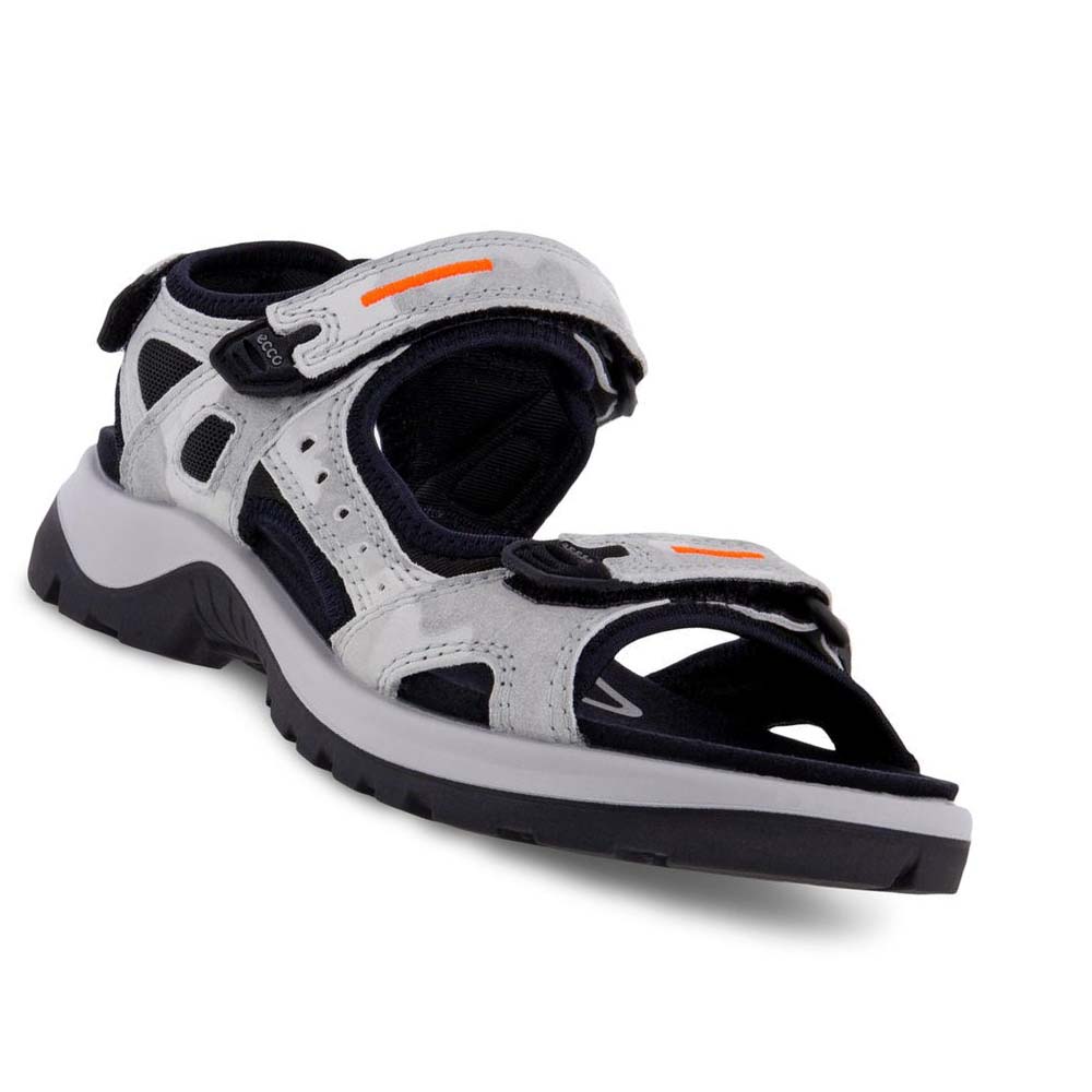 Women's Ecco Offroad Sandals Silver | Canada 188UZG